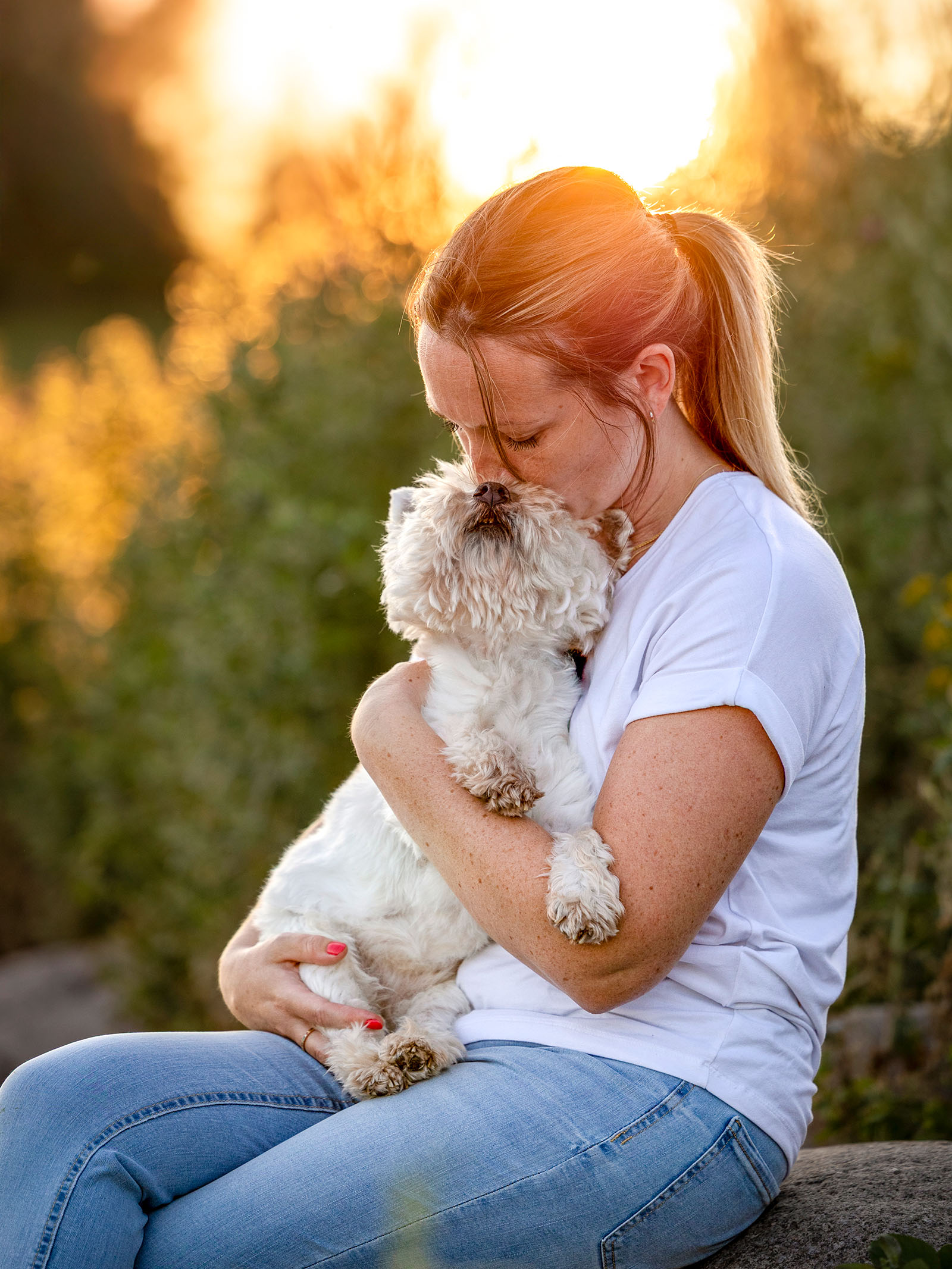 'End of life' hundefotografering af fotograf Connie Westergaard